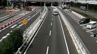 駐車スペースがメインのPAです。