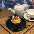 杏のケーキがおいしい