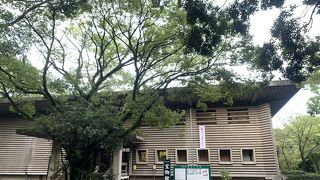 熱田神宮に関する貴重な物品を見学できる博物館です。夏は館内で涼むのもありです。