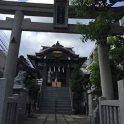 神楽坂の神社