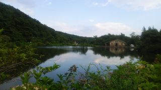 小さいけど感じの良い池