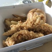 サクサクチキンが美味しい