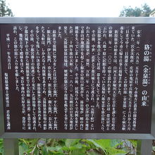 歴史が書かれている