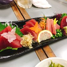 刺身盛り合わせ