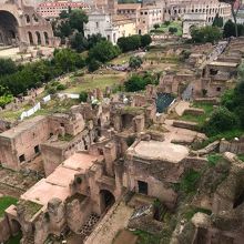 コロッセオとの一体感がわかる街づくり
