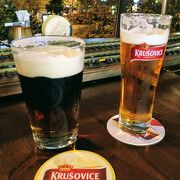 模型列車がビールを運ぶ！ Railway restaurant Vytopna プラハ