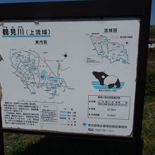 鶴見川案内図