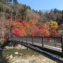 紅の吊橋