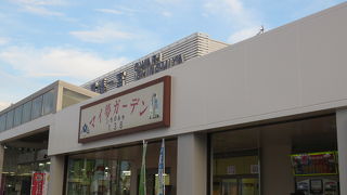 トイレの入り口には癒しの空間！