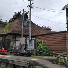 駅をホームから