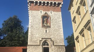 バルバカンの手前