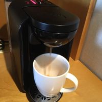 コーヒーなどのアメニティが充実していました