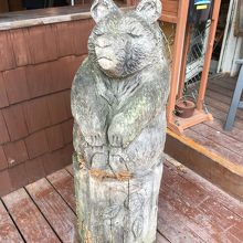 入り口のオブジェ