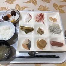 朝食ブッフェ