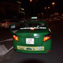 緑色の車体のマイリン