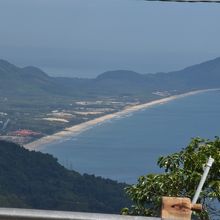 ハイヴァン峠から見たランコー村の側