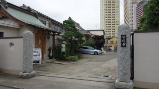 モダンなご本堂が印象的でした