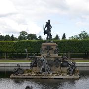 大宮殿前の噴水