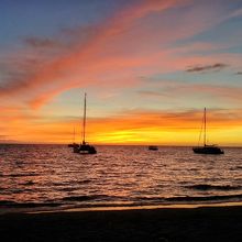 素晴らしい夕焼けです