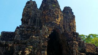 アンコールトムの南の入り口