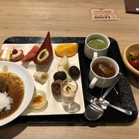鹿カレーとデザート