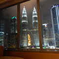 ツインタワーの眺めが最高