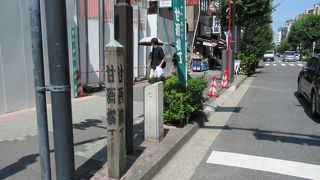 商店街だが思ったより静かな通りでした