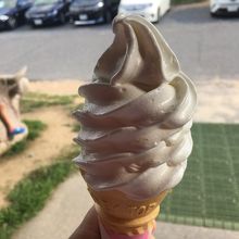 後味スッキリホイップのようなソフトクリーム