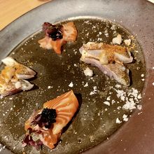 サーモン＆カマス。