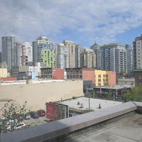 部屋の窓からの眺め