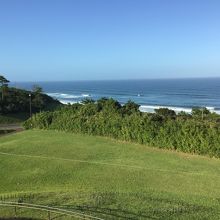 展望台からの太平洋