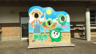 夏場は海水浴場も。