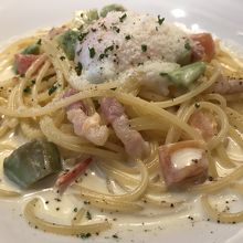 日替わりパスタ カルボナーラ
