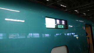 2017年６月３日の仙台17時30分発はやぶさ26号東京行きの様子について