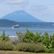 洞爺湖と羊蹄山を眺めながらまったり