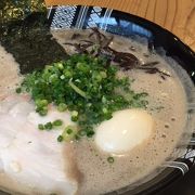 おお！本場の博多ラーメン