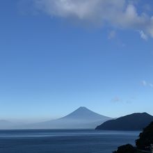 富士山が見える