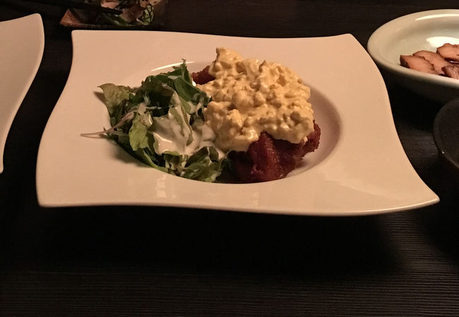 店内には戦国武将の絵が。