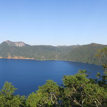 第一展望台からの摩周湖の眺め