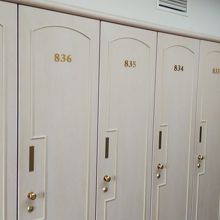 綺麗なロッカー