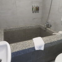 温泉がある浴室です