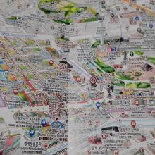 チャガルチ観光特区の地図