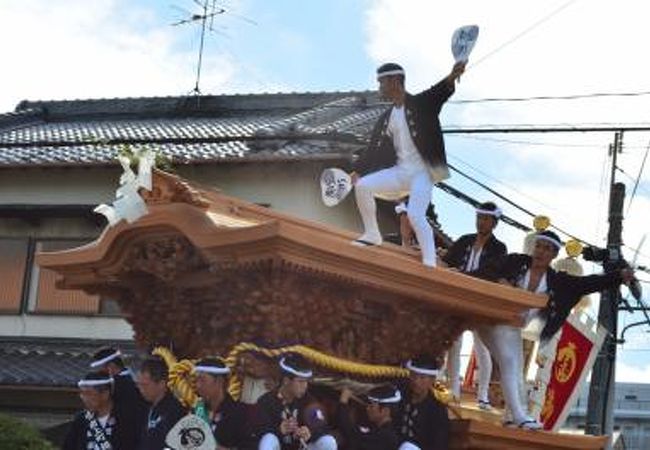 岸和田の10月のだんじり祭