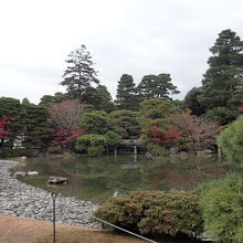 御所内の庭