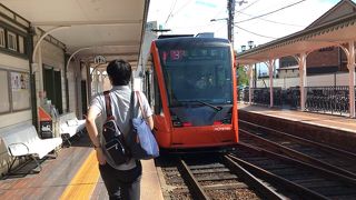 市内電車を中心に利用しました