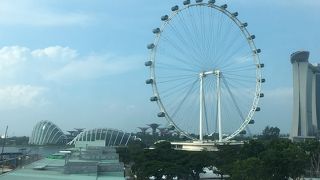 シンガポールの大観覧車