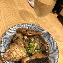 突き出しは、あら煮