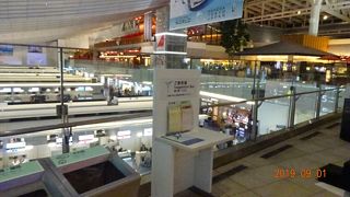 深夜便で利用。成田空港よりも、アクセスが楽です。