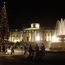 2008Xmasシーズンのトラファルガー広場
