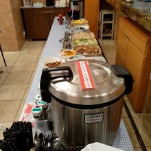 朝食コーナー